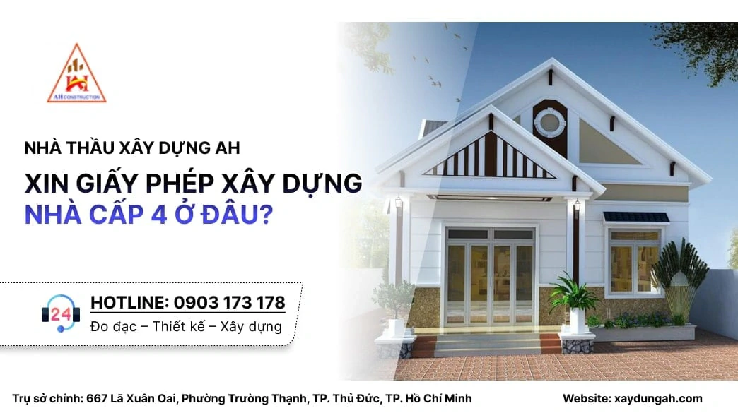 xin giấy phép xây dựng nhà cấp 4 ở đâu