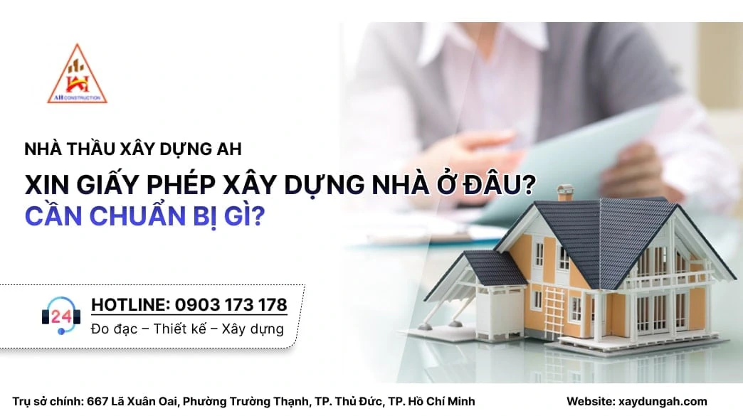 xin giấy phép xây dựng nhà ở đâu